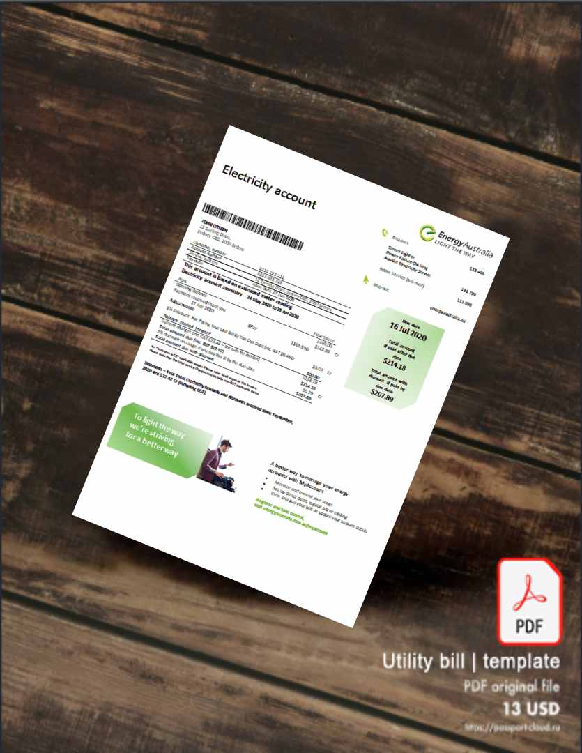 Utility bill | Albanian Power | Albania